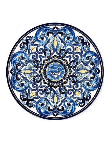 Plato cerámica española decorativa andaluza...