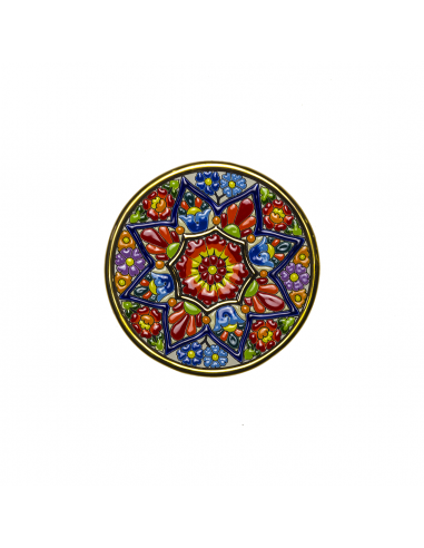 Plato cerámica española decorativa andaluza 17 cms. 01170200